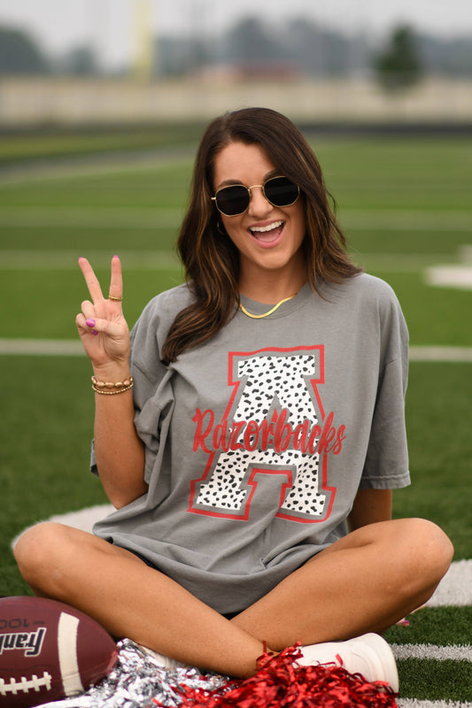 SB297 Razorbacks Dalmatian Tee