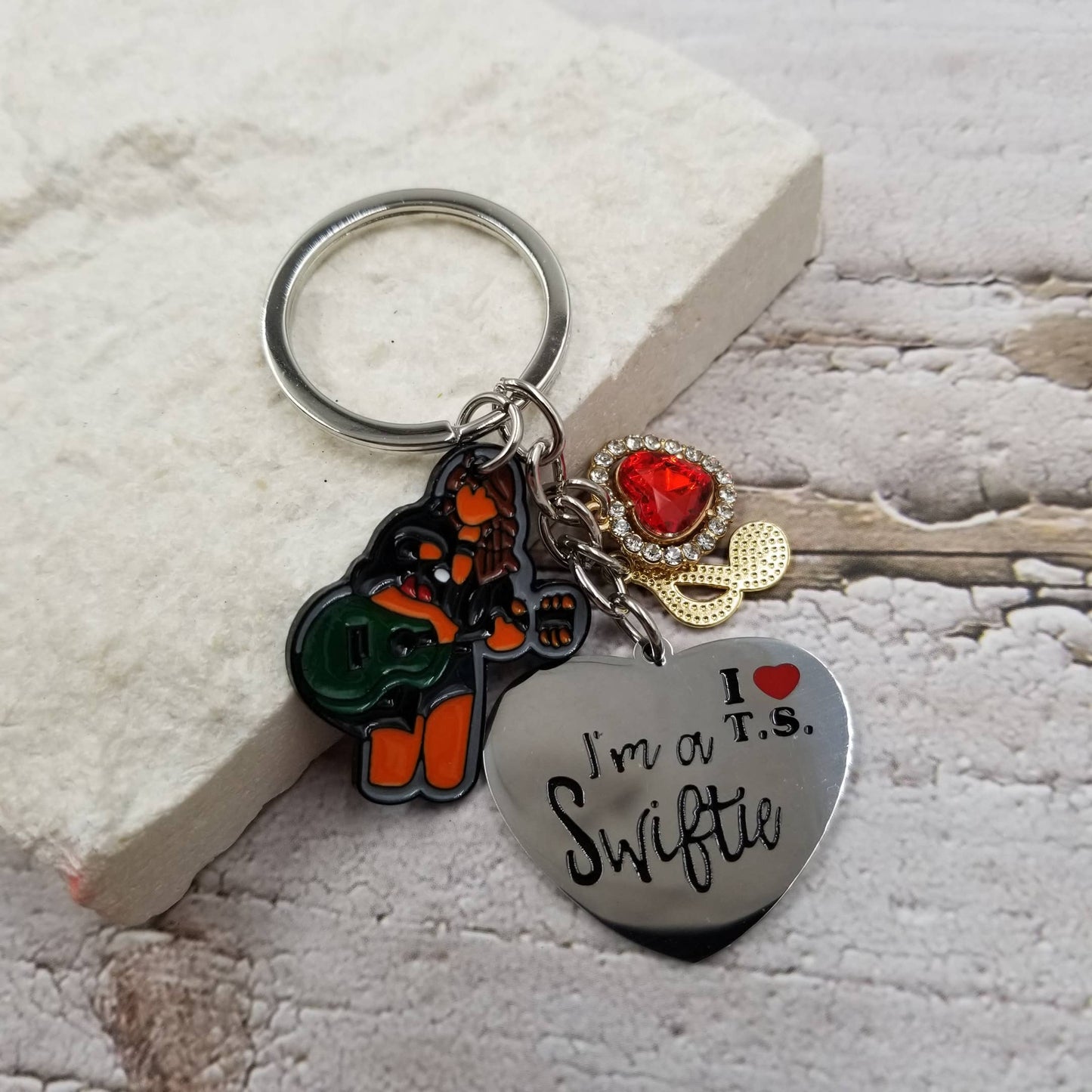 Hardcore Swiftie Keychain