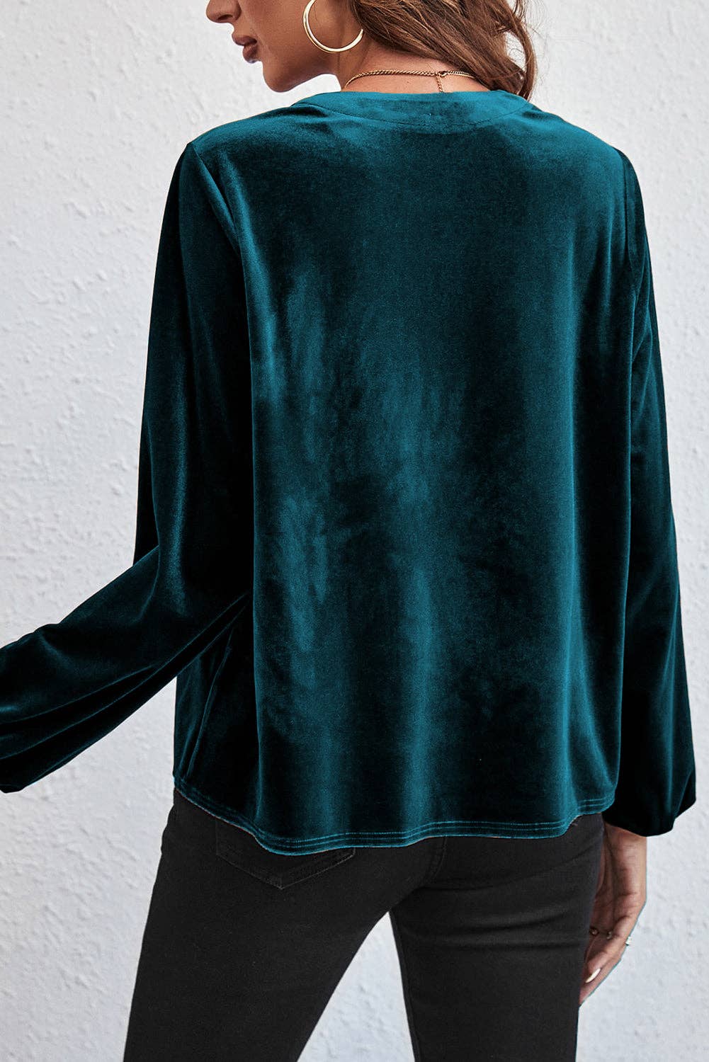 SB328 Velvet Poet Blouse