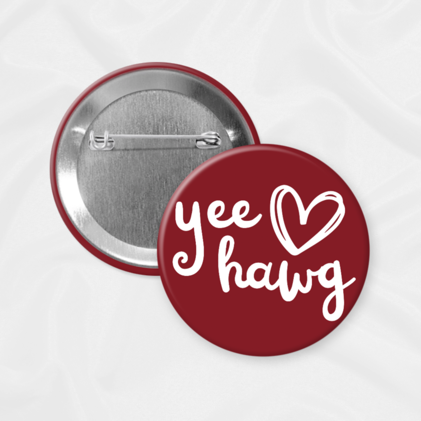 SBJ24 Arkansas Game Day Button | Yee Hawg: 2.25”
