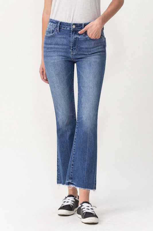 SB160 HIGH RISE  KICK FLARE JEANS: Virtuous
