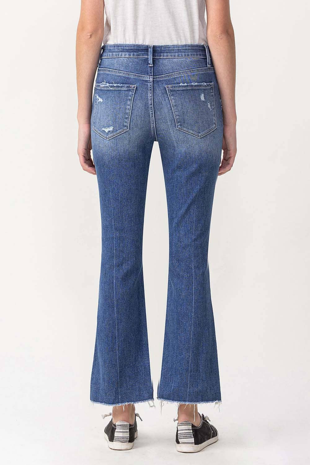 SB160 HIGH RISE  KICK FLARE JEANS: Virtuous
