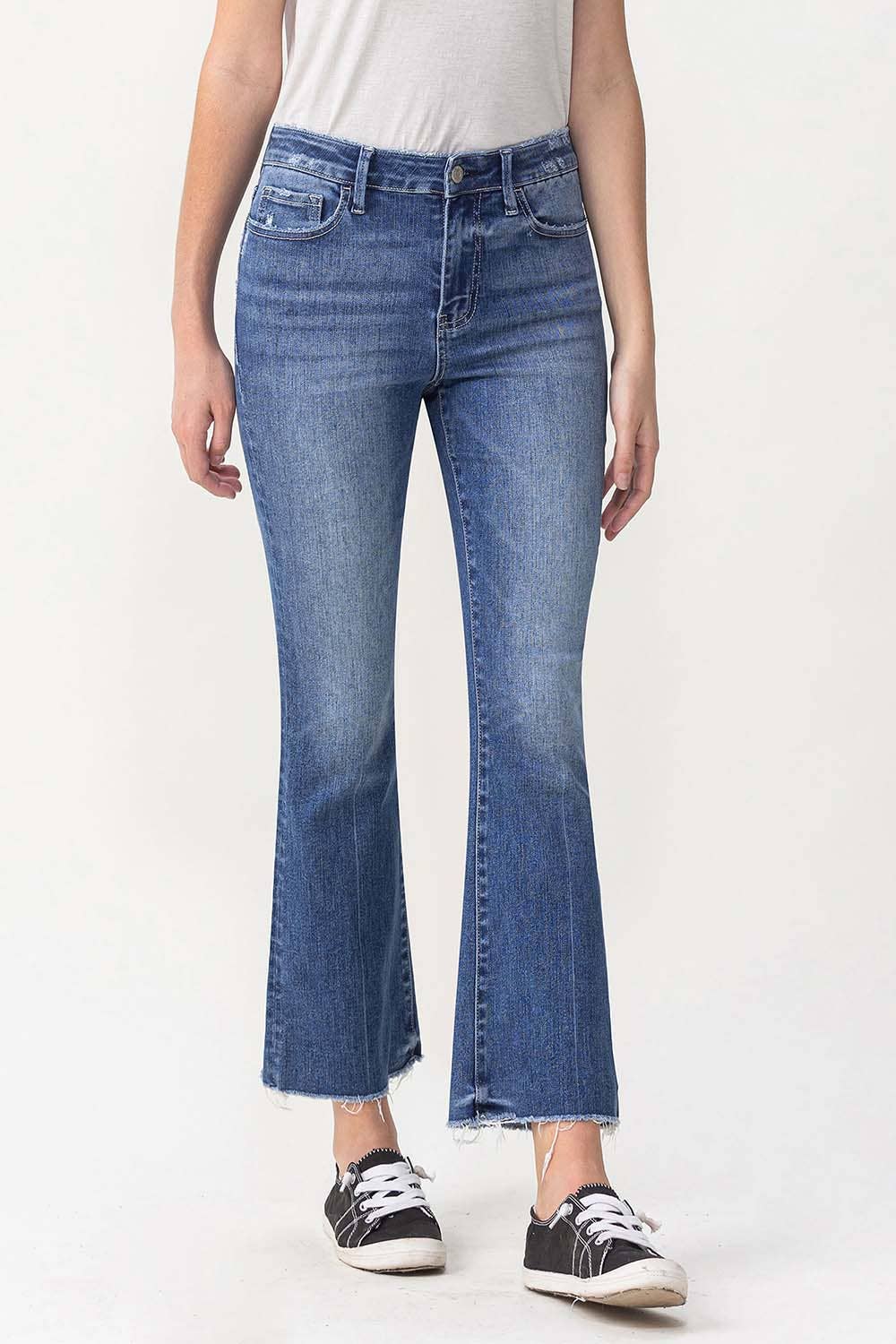 SB160 HIGH RISE  KICK FLARE JEANS: Virtuous