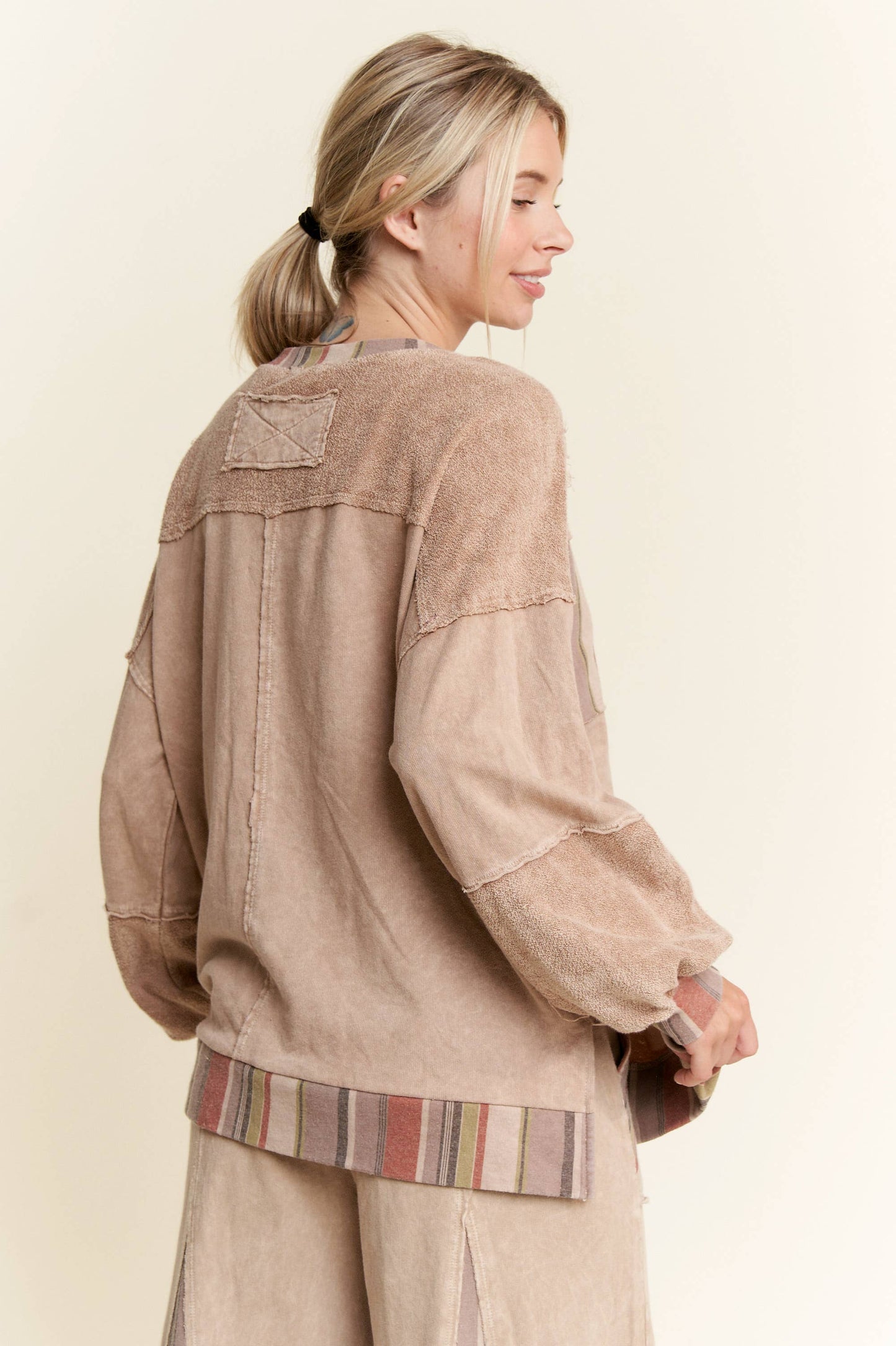 Mineral Wash Oversized Terry Set