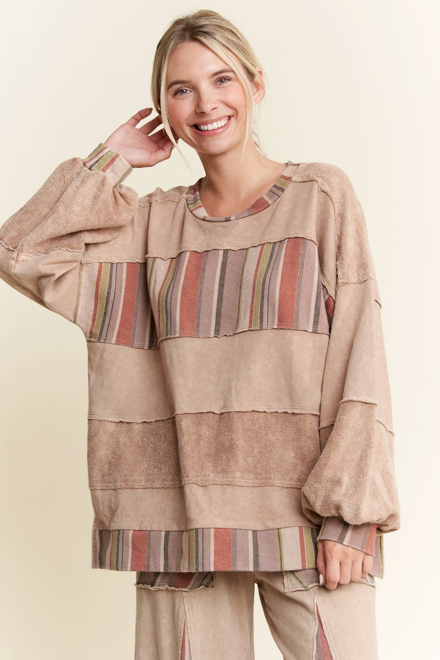 Mineral Wash Oversized Terry Set