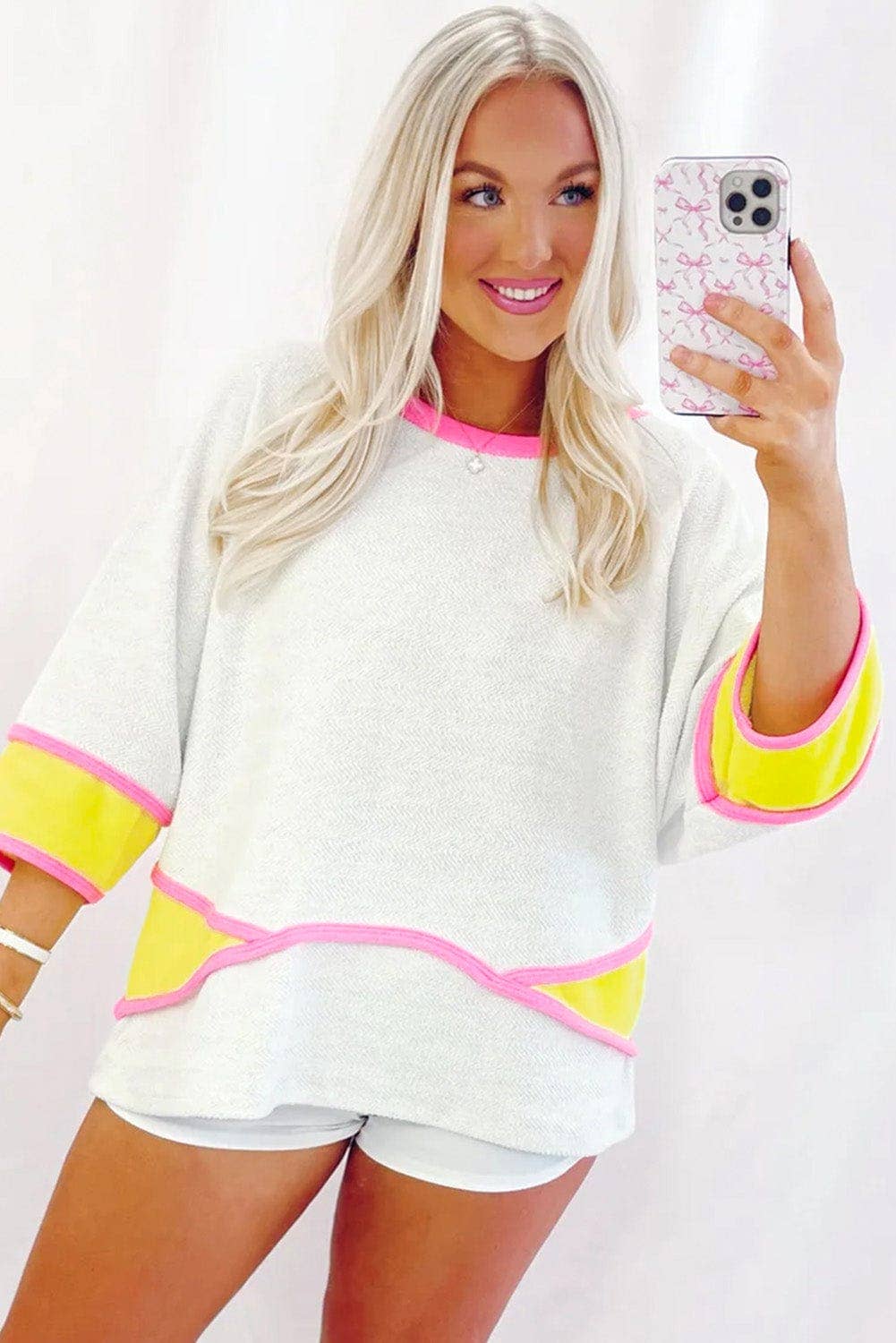 SB287 Gillian Colorblock Pullover