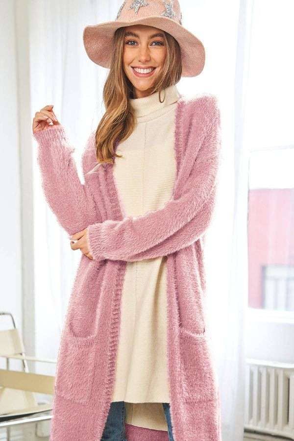 SBM1 KIDS COZY OVERSIZED LOOSE FIT CARDIGAN