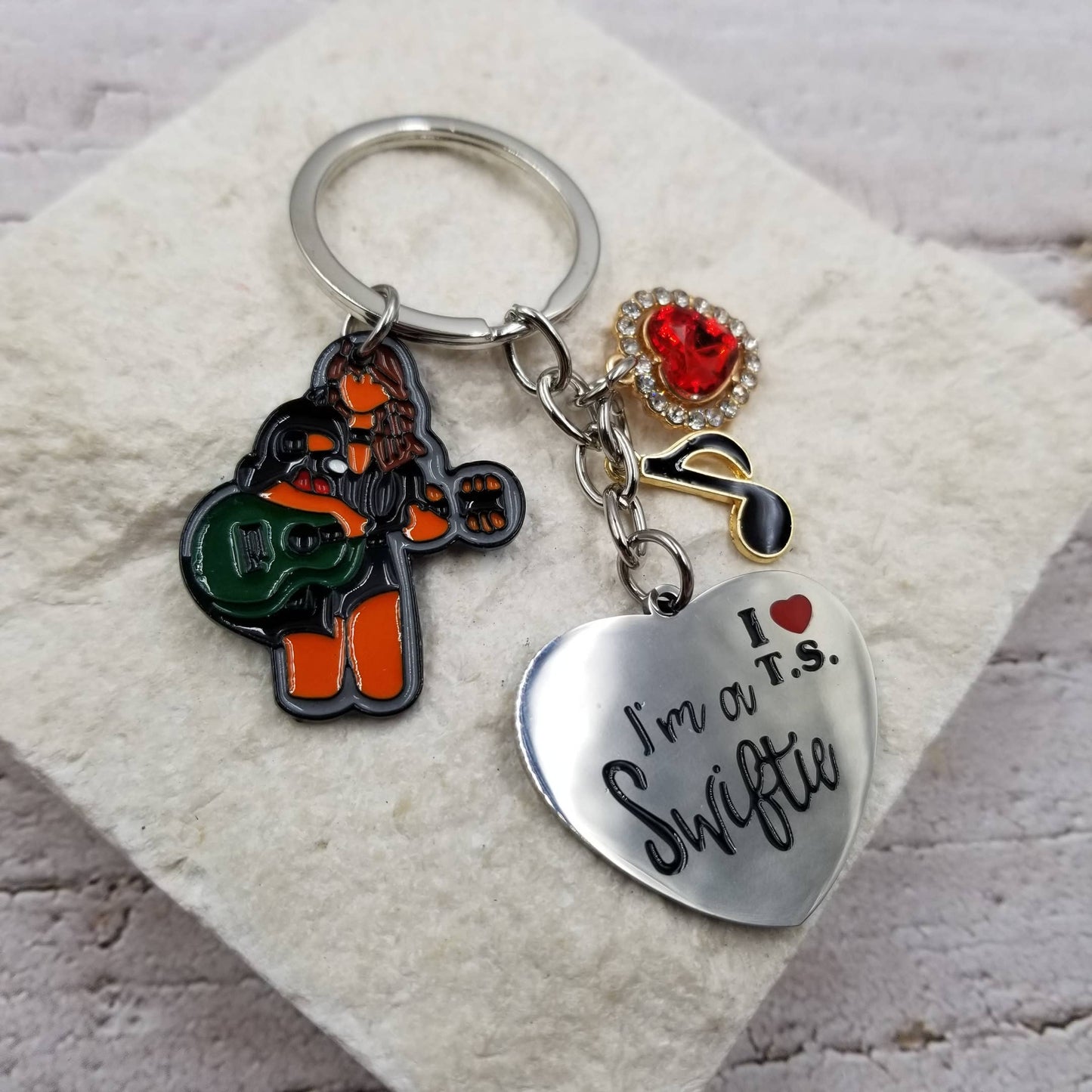 Hardcore Swiftie Keychain