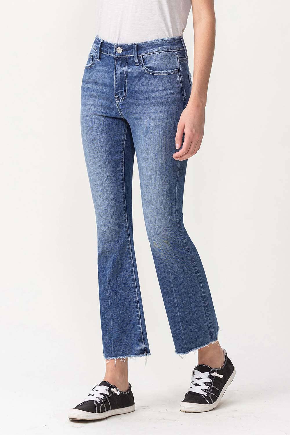 SB160 HIGH RISE  KICK FLARE JEANS: Virtuous