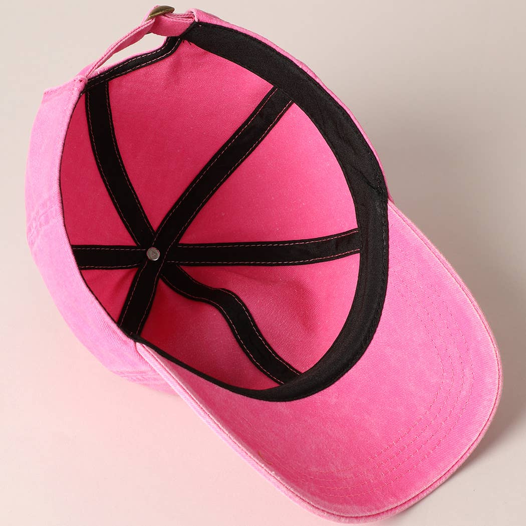 SB97 Pink Mama Embroidered Baseball Cap