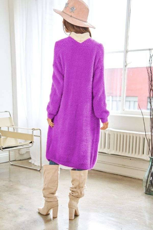 SBM1 KIDS COZY OVERSIZED LOOSE FIT CARDIGAN