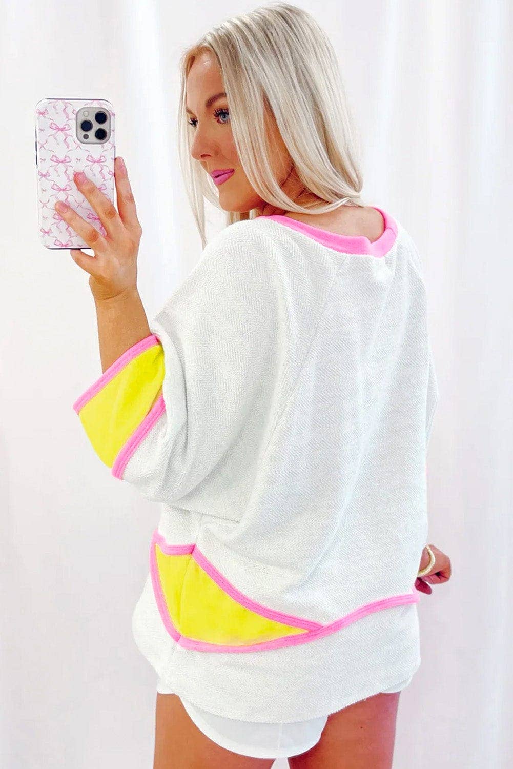 SB287 Gillian Colorblock Pullover