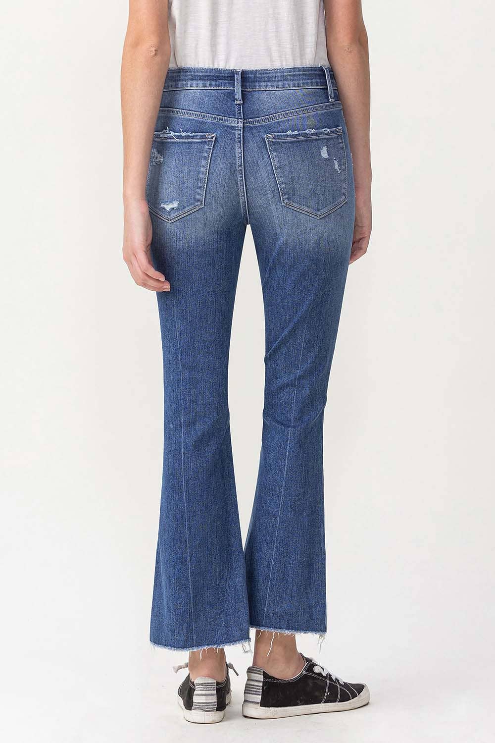 SB160 HIGH RISE  KICK FLARE JEANS: Virtuous