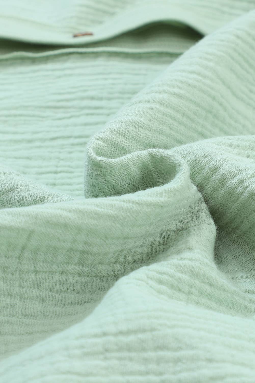 SB143 Waffle Crinkle Shirt Dress