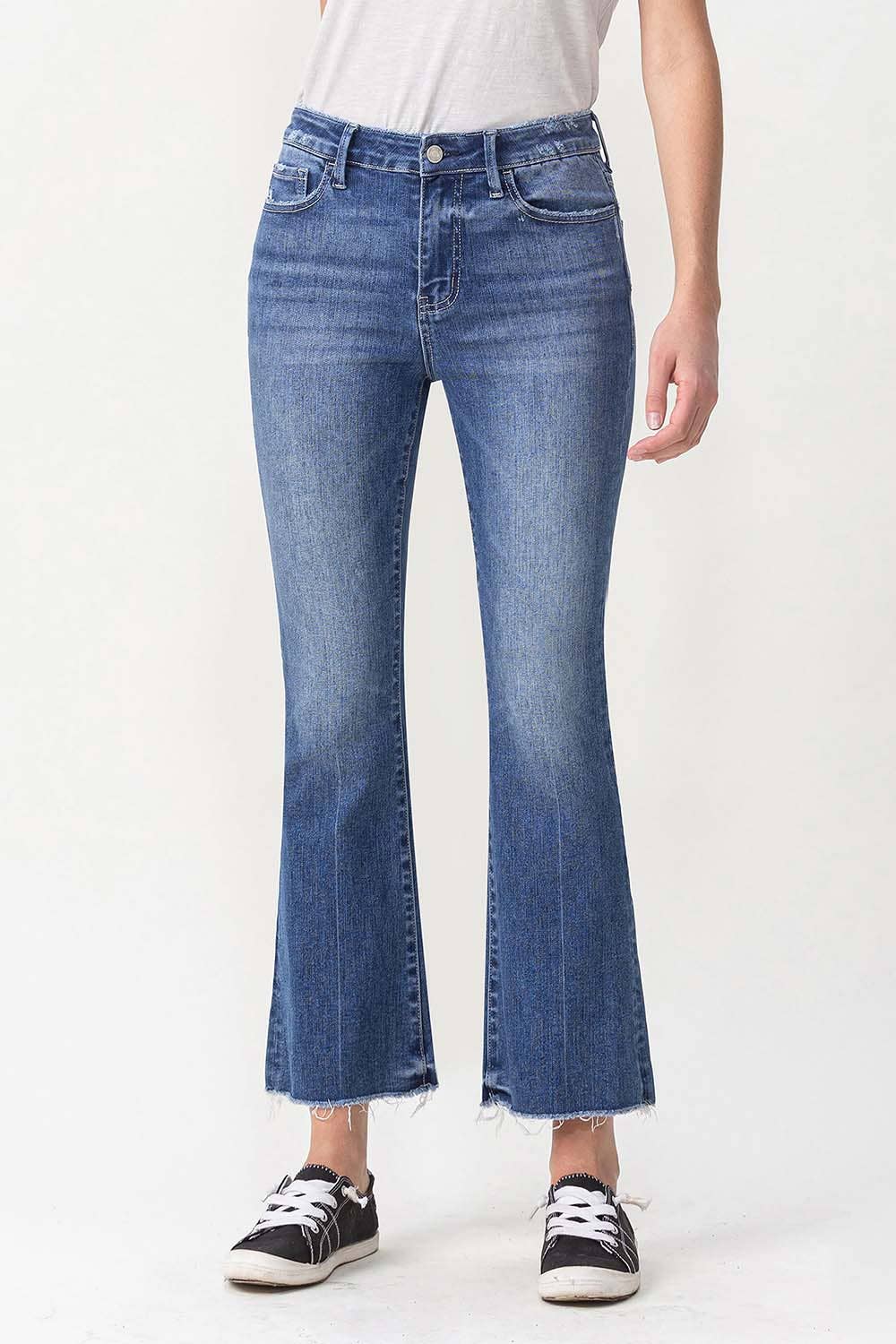 SB160 HIGH RISE  KICK FLARE JEANS: Virtuous