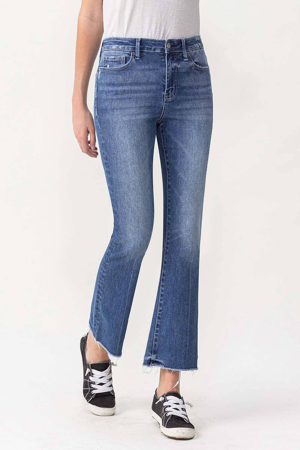SB160 HIGH RISE  KICK FLARE JEANS: Virtuous