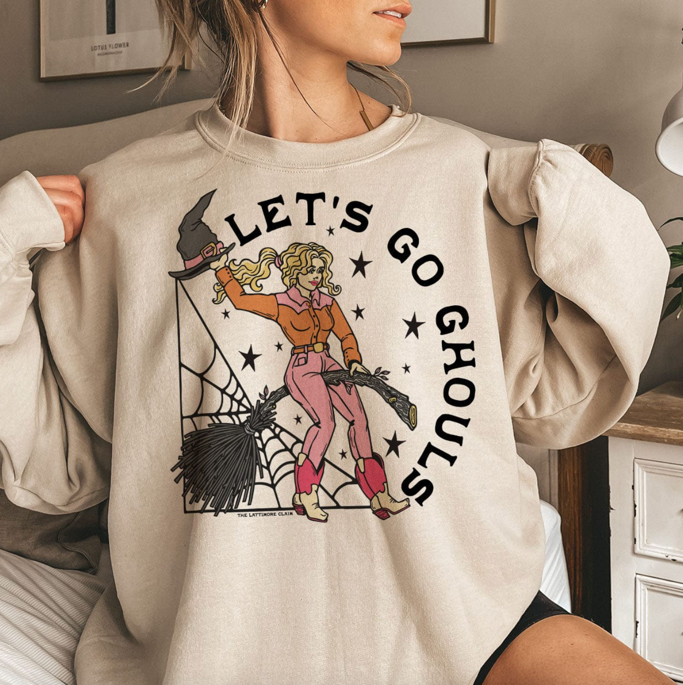 SBB309 Let's Go Ghouls Sweatshirt